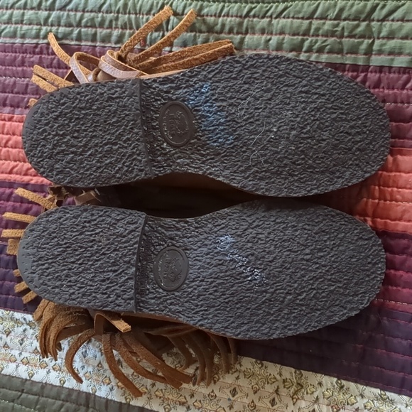 ROOTS* stunning,rare, limited edition, Tribe leather fringe boots size 7 - Picture 10 of 17